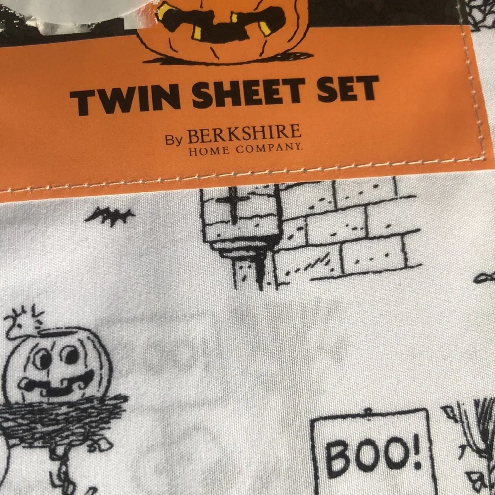 Peanuts HALLOWEEN TWIN Sheet Set